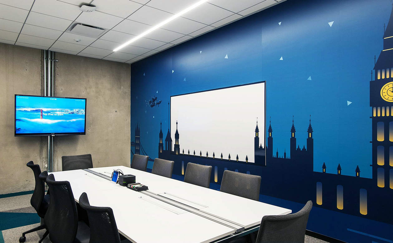 集设网第二期赠送--54 套国外办公室墙画设计案例解析-60