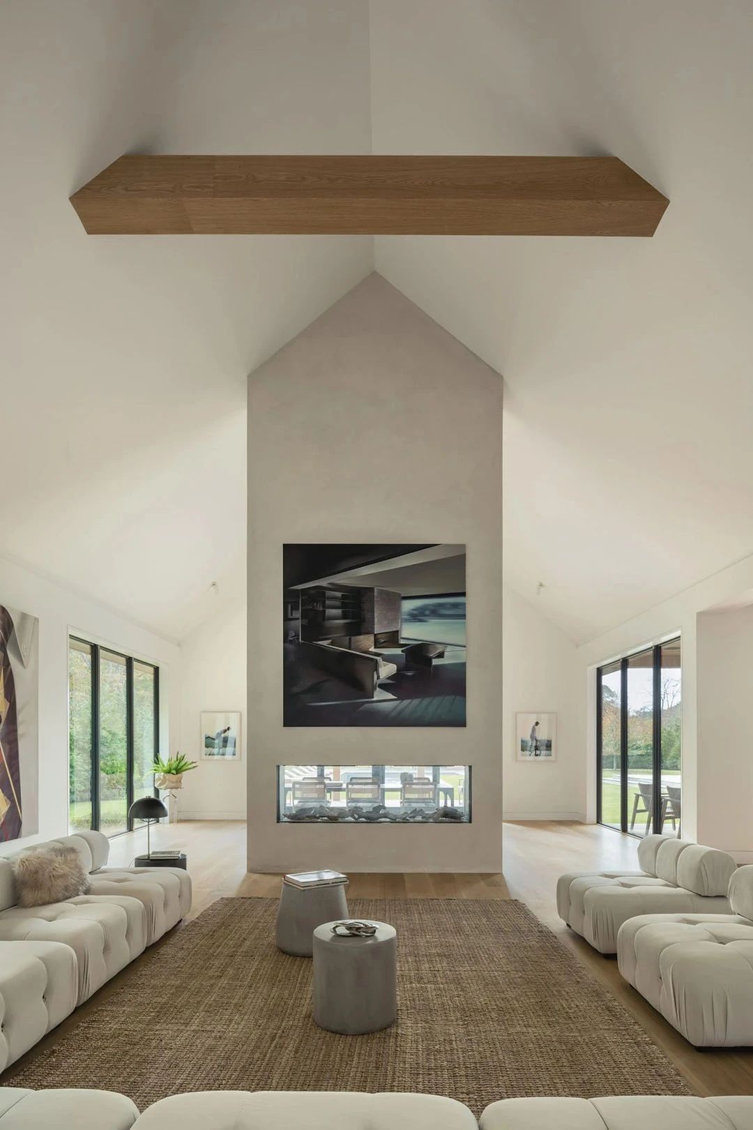 雪松木包覆的东汉普顿住宅丨Oza Sabbeth 建筑事务所-19