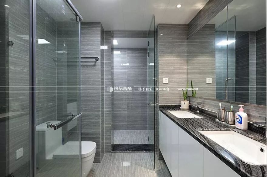 现代风格六合天寓,黑白色调演绎高级感生活-43