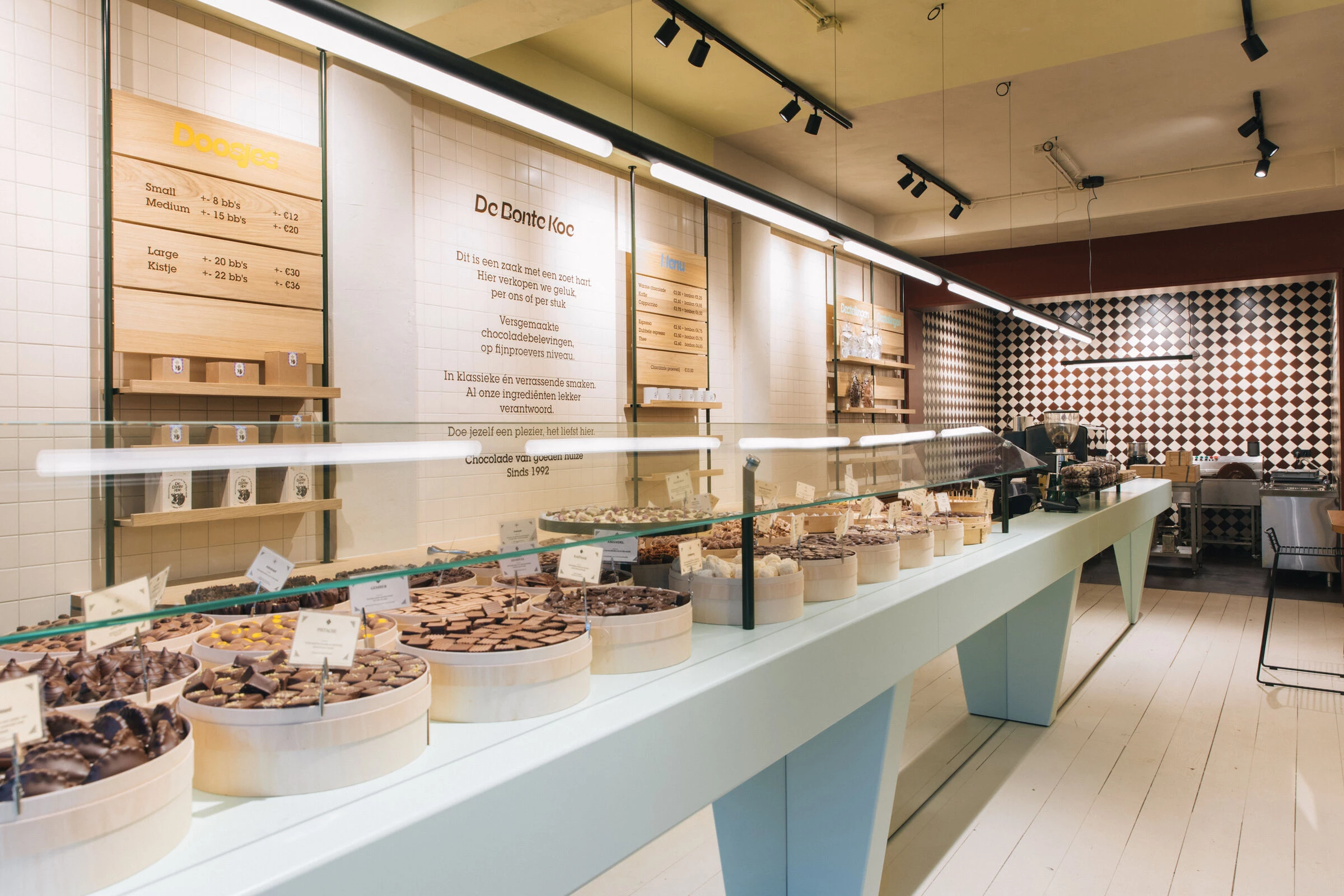 De Bonte Koe 巧克力店室内设计丨荷兰鹿特丹丨Studio Ninetynine-40