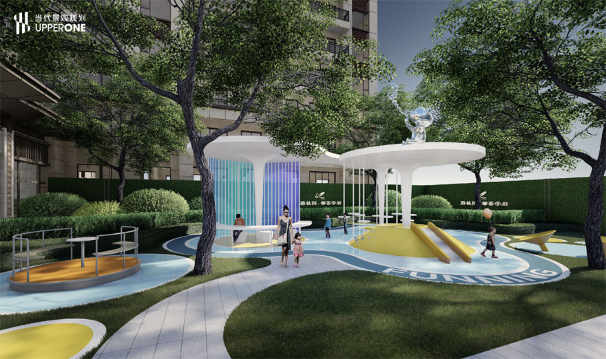信阳碧桂园·都荟学府景观设计丨中国信阳丨当代景观规划UPPERONE-41