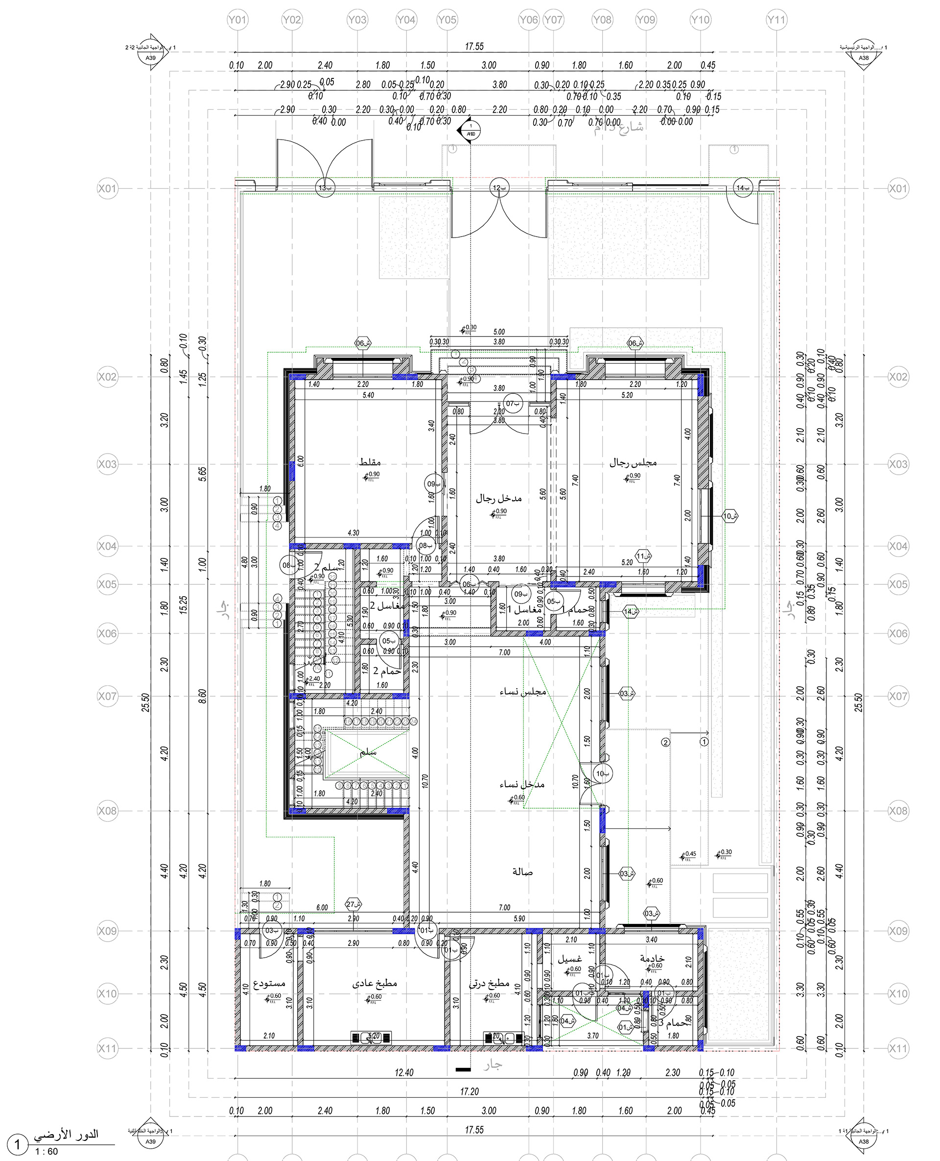 M·K· Classic Villa 室内外设计丨沙特阿拉伯丨Bariq Consultants-11