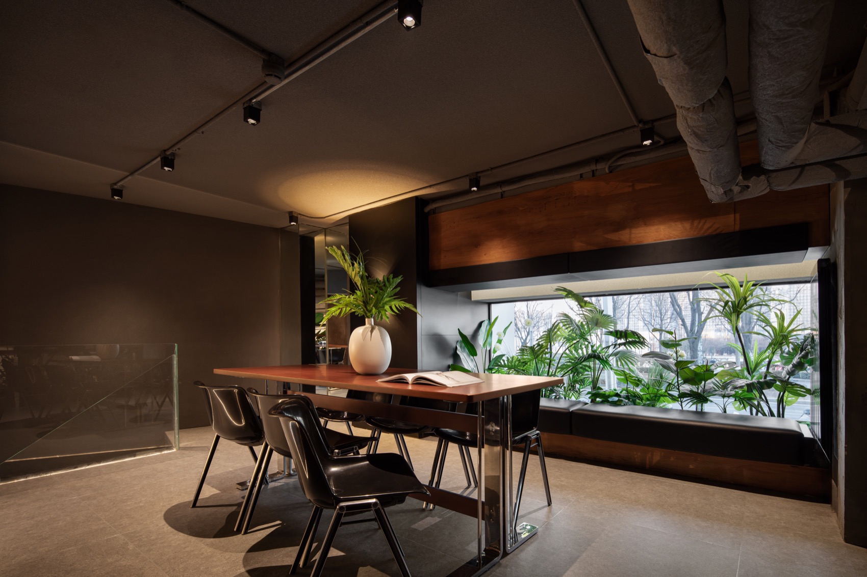 YIHE一合轻食餐厅丨中国太原丨斑斓空间设计-18