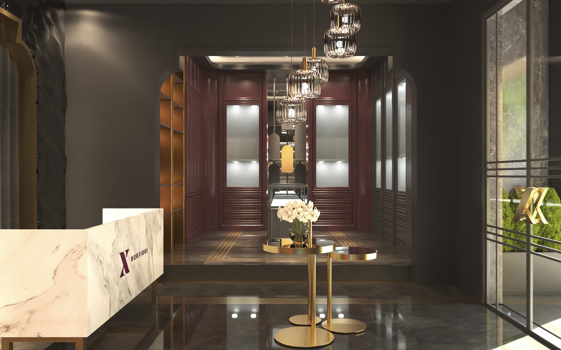 X Boutique 浪漫内衣店设计-12