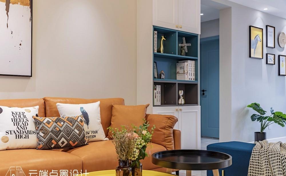 平层丨云端点墨设计丨 - 悦然奇城（实景）-11