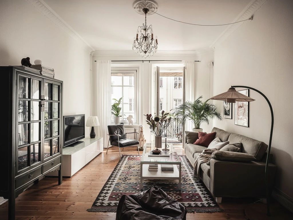 55㎡复古美感家-16