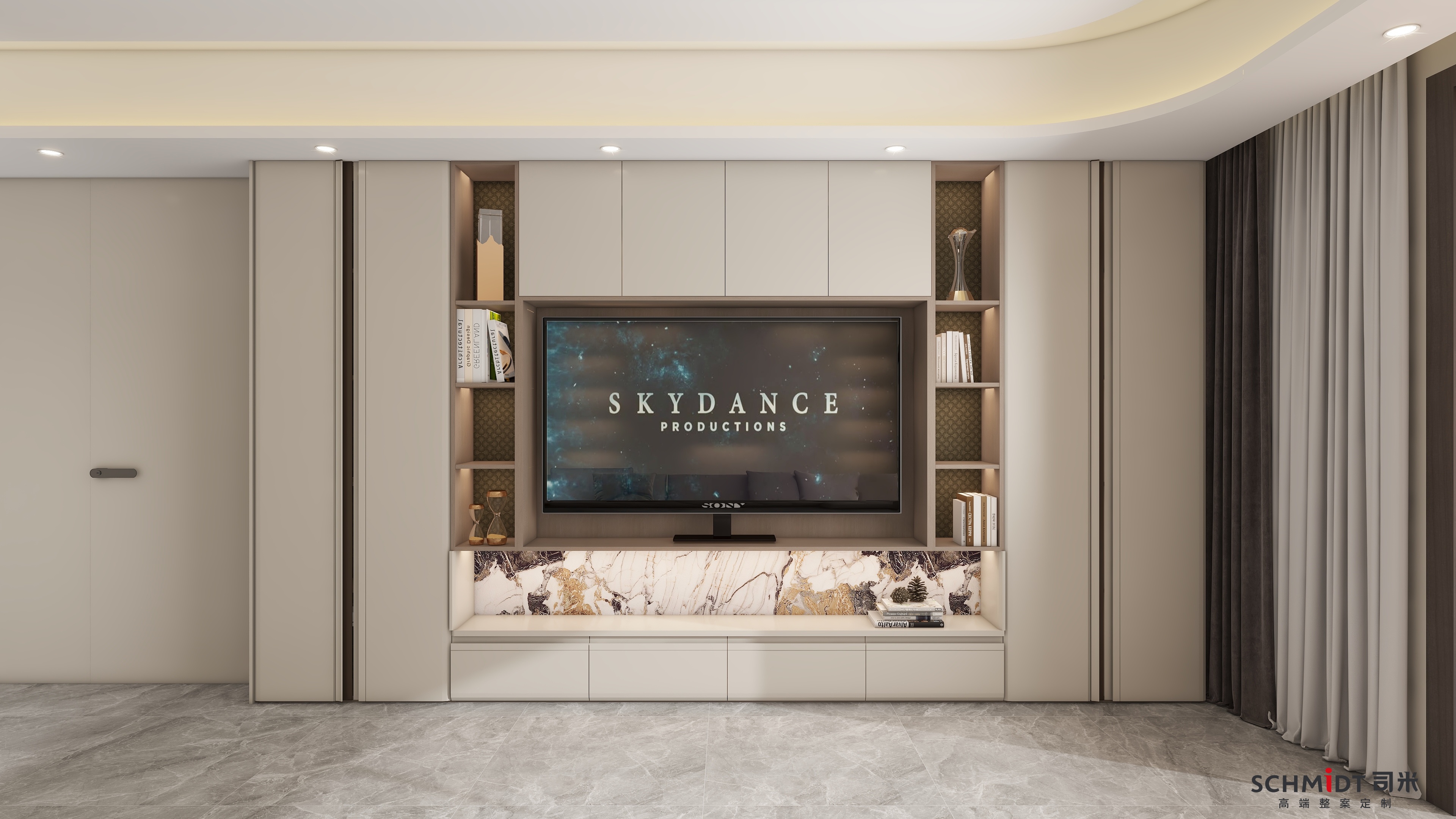 湖光悦色｜司米高端定制｜精品家居设计-4