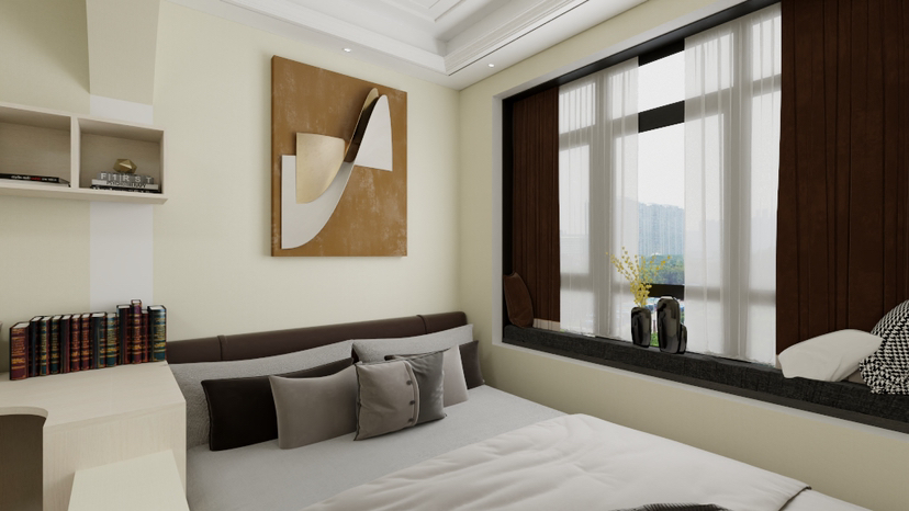 《奶油风全屋设计》-15