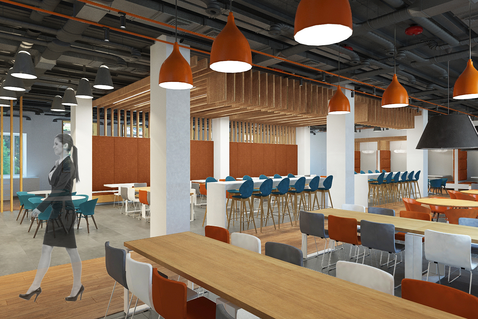 电信公司办公室丨俄罗斯莫斯科-14