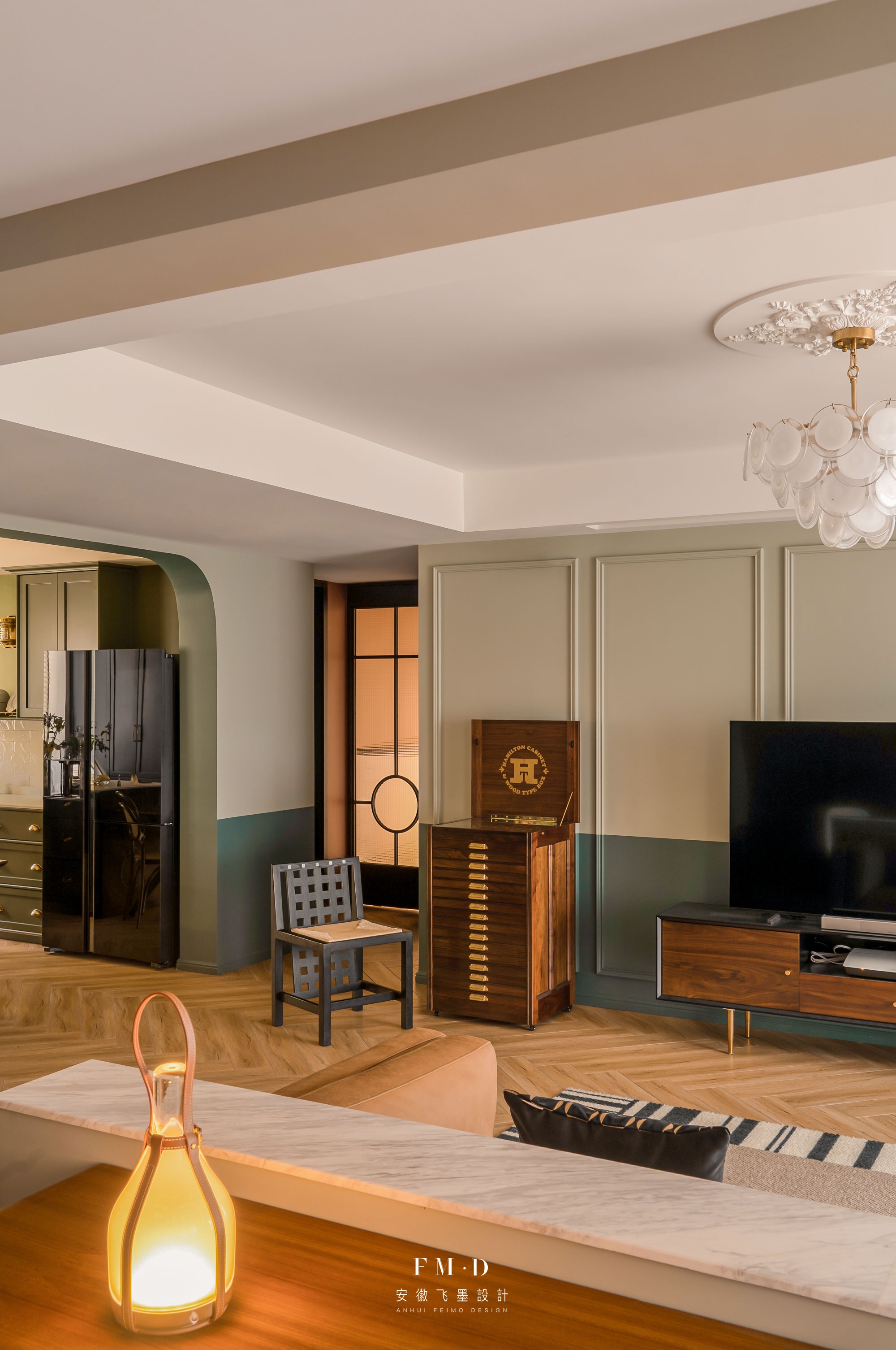 《盛夏》复古北欧风家居设计丨中国合肥丨安徽飞墨设计-24