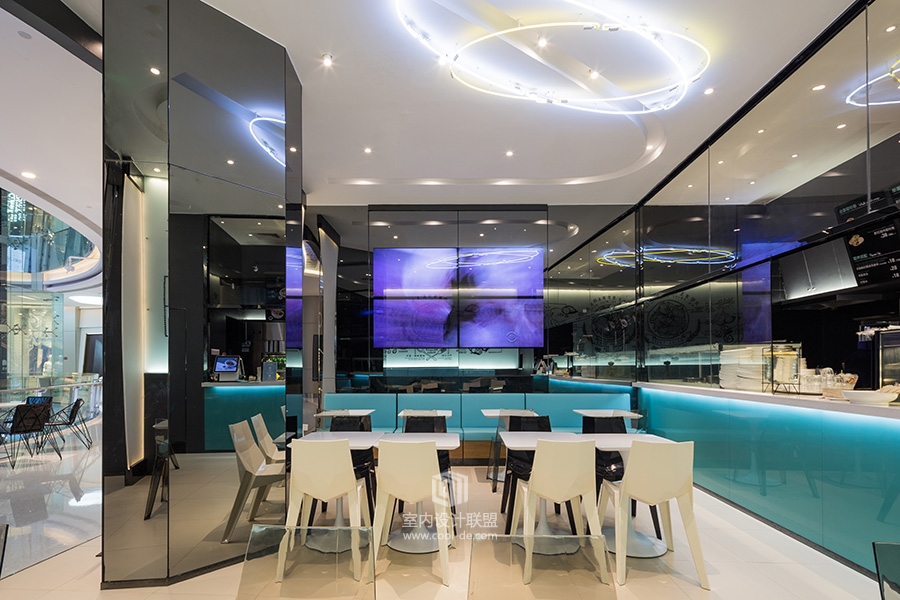 华空间设计--好色派沙拉,只为更出色，深圳海岸城店-8