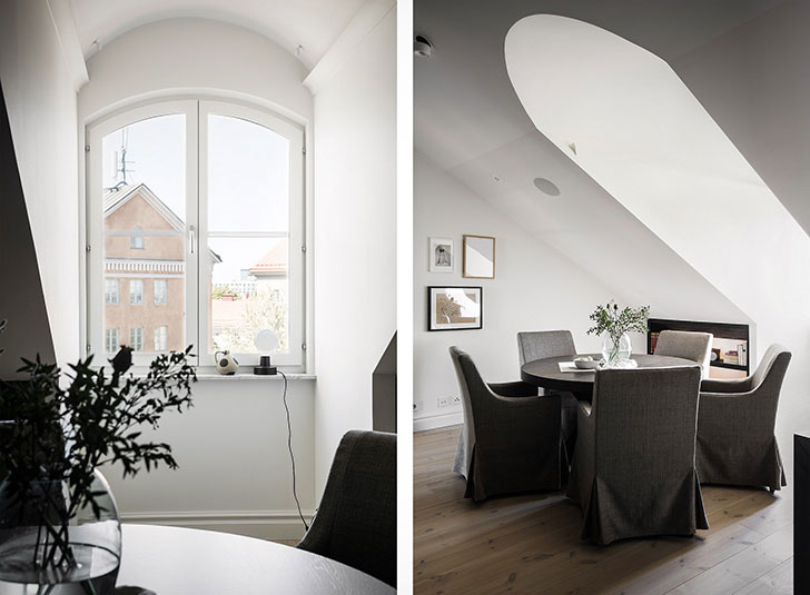 斯德哥尔摩顶层坡顶公寓，独特温馨的空间设计-13