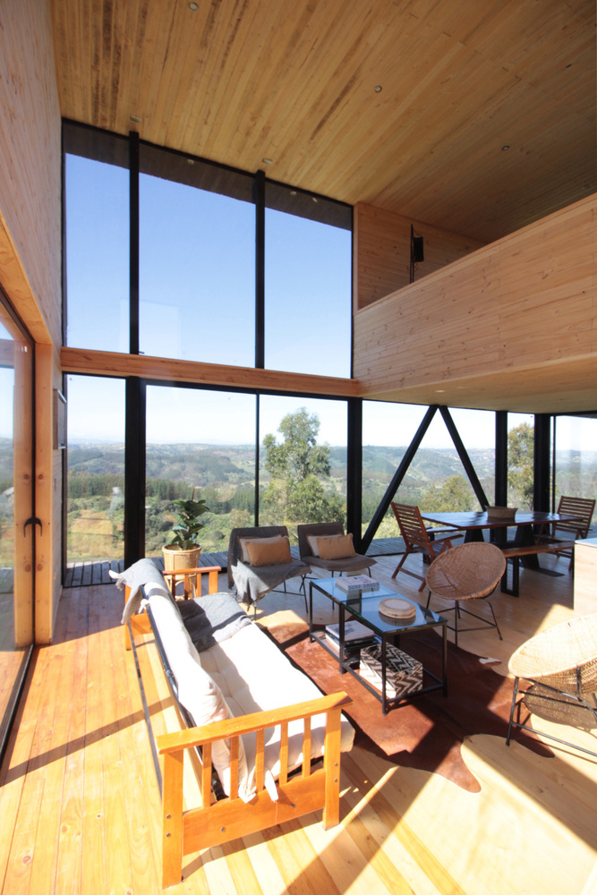 S House · 融合自然风景的现代木结构住宅设计丨智利丨nicolasCRUZarquitectos-32