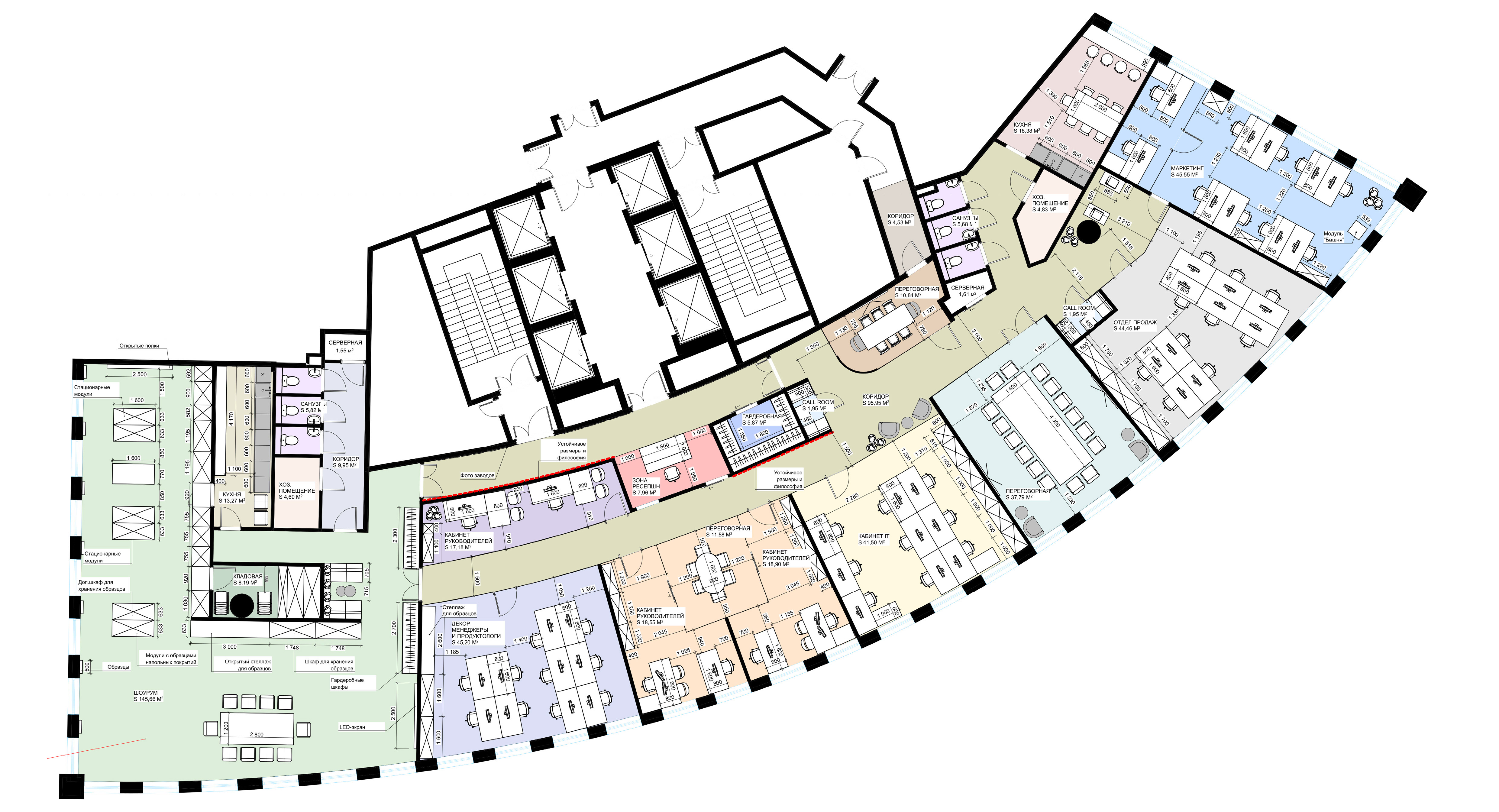 办公空间内饰，爱格（品牌名，推测EGGER一般指爱格品牌，该品牌在建材如板材领域较知名）-8