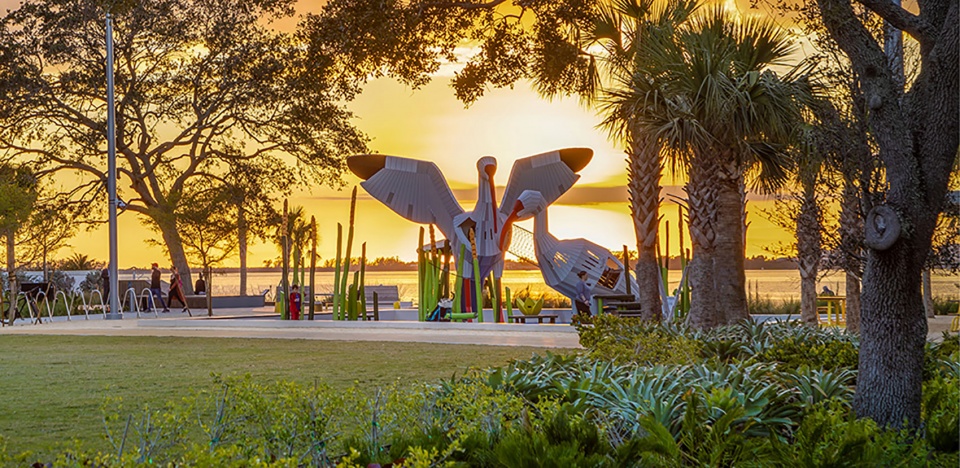 萨拉索塔市海湾公园丨乌拉圭佛罗里达丨Agency Landscape + Planning-29