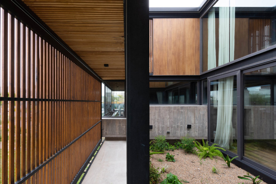 La Reserva社区独栋住宅丨阿根廷布兰卡港丨Vagón Arquitectura-15