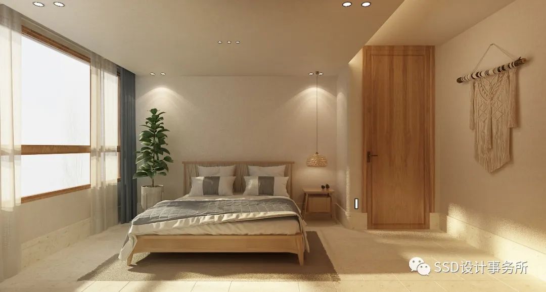 大地色调的现代家居,寻觅和谐与宁静-77