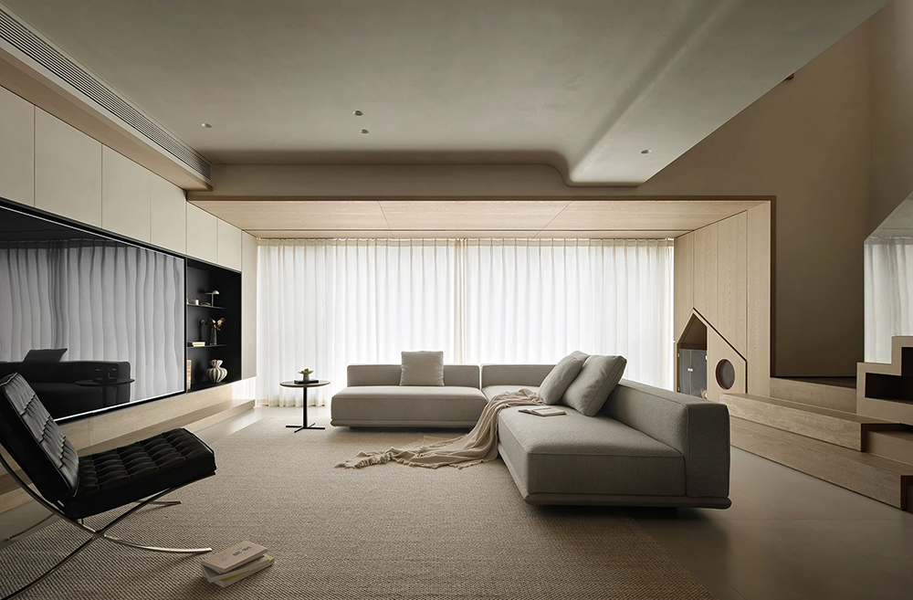 原木 · 素简  行一空间设计案例丨中国温州-5