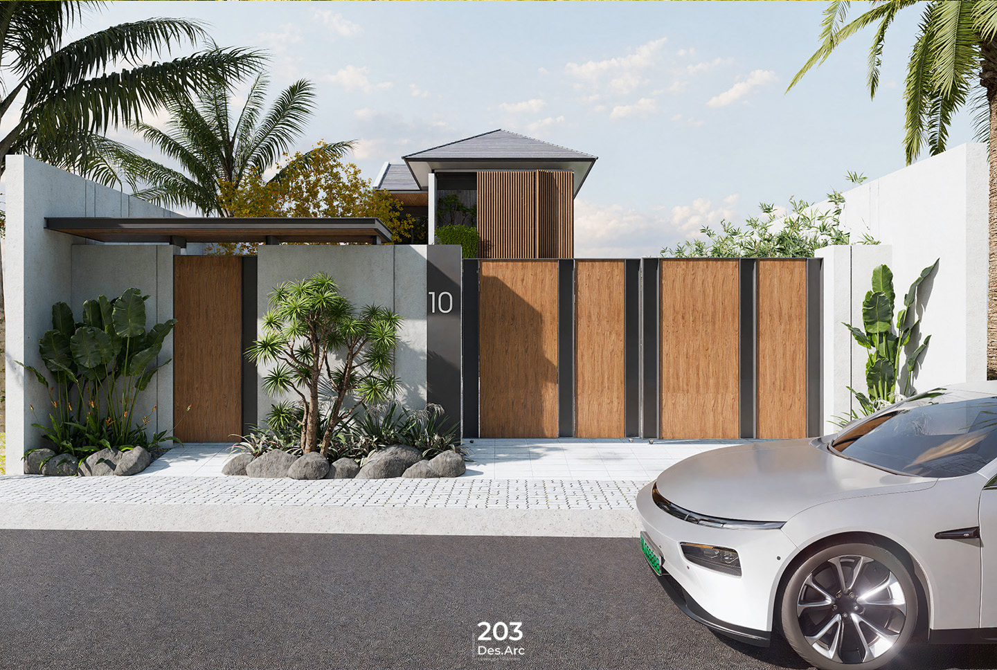 古芝别墅花园丨越南胡志明市-4