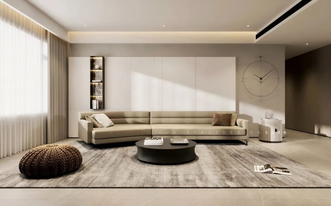 淄博紫薇园·现代简约住宅设计丨中国淄博丨云上译舍空间设计-7