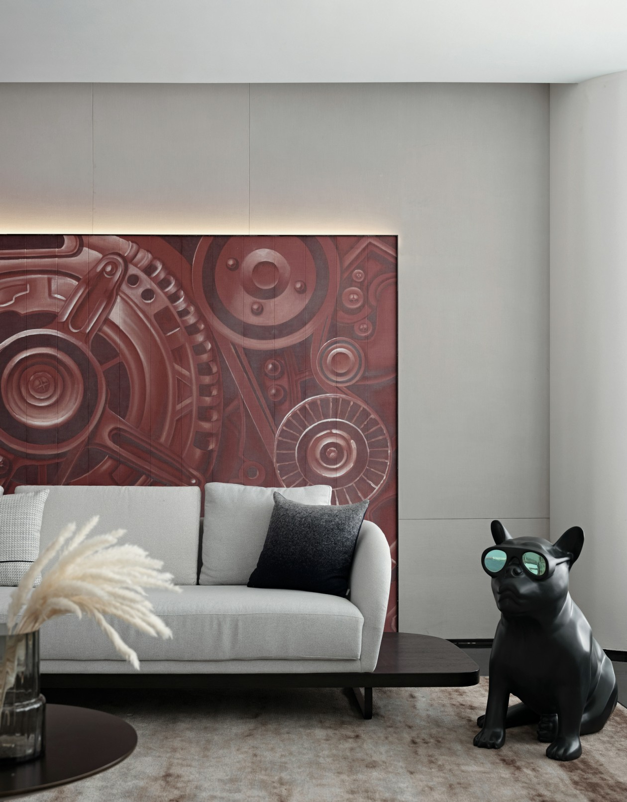 零次方空间设计 | 建筑空间的机械美学 | 徐州金辉· 信步兰庭营销中心-45