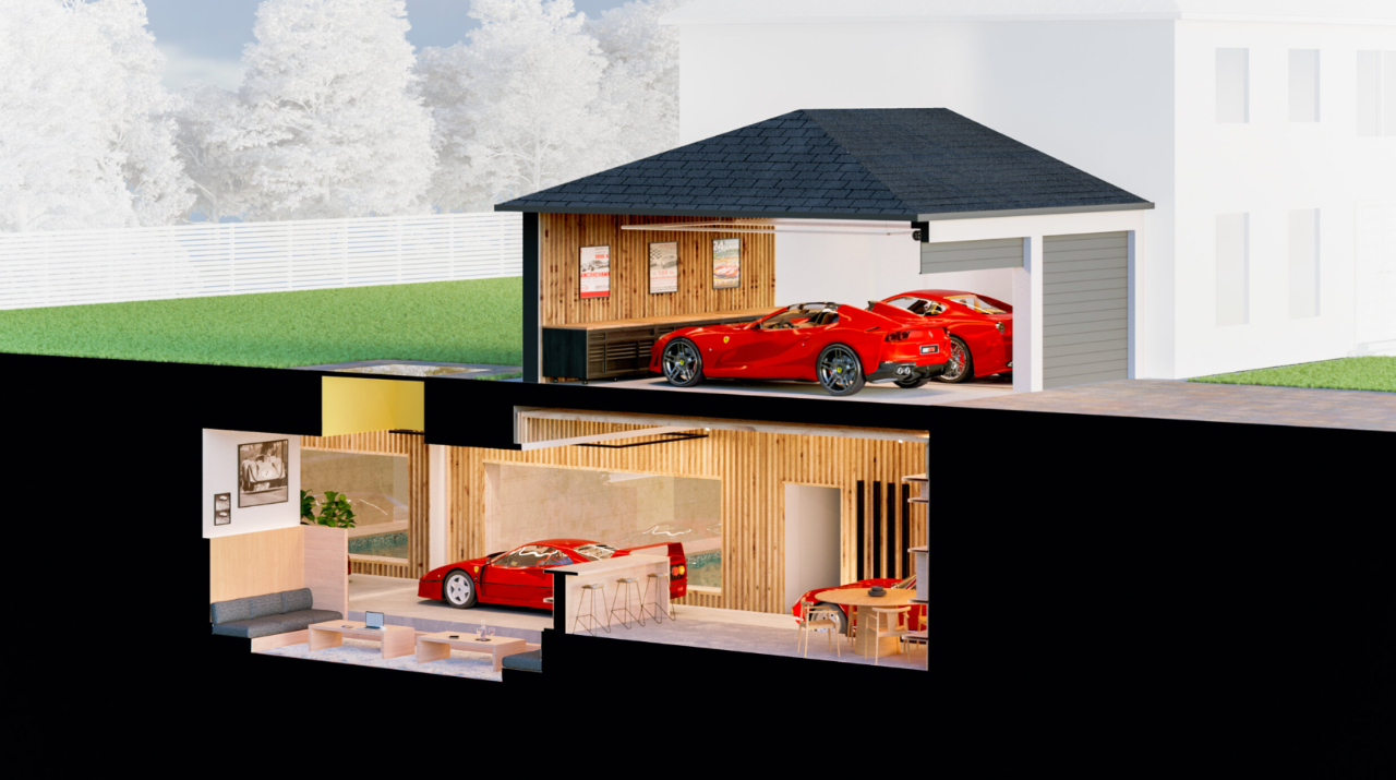 豪宅车库设计丨英国丨Jonathan Clark Architects-30