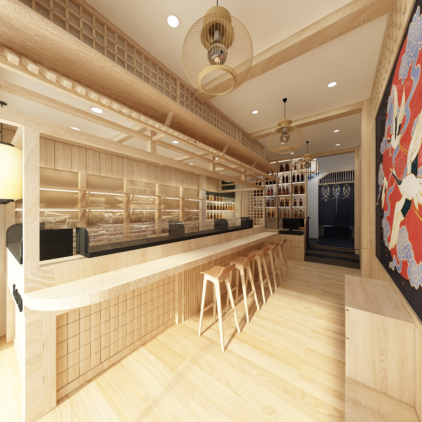 JAPANESE RESTAURANT DESIGN - SUSHI KO-0