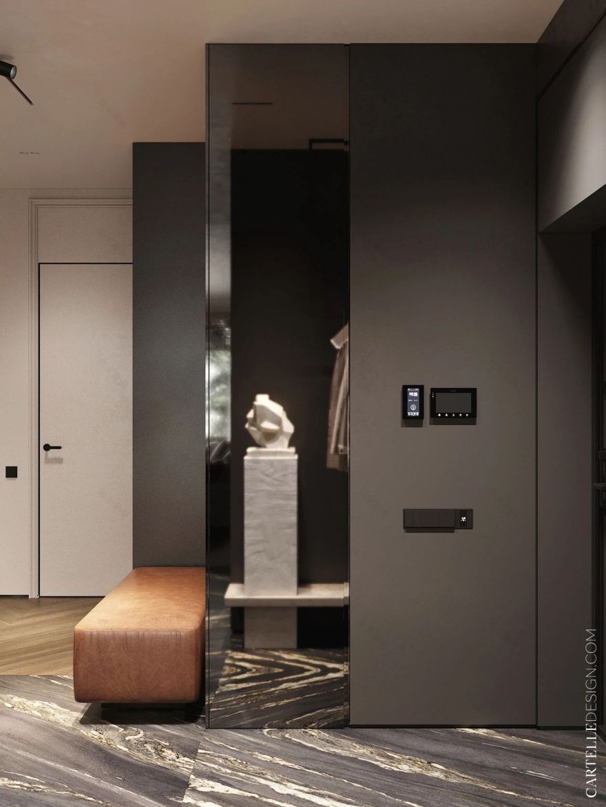 168㎡高级灰空间设计丨Cartelle Design-19