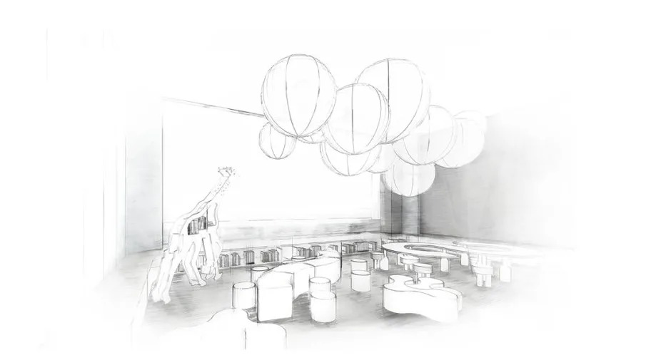   明德设计丨无锡招商雍荣府售楼部  室内设计  丨中国无锡-66