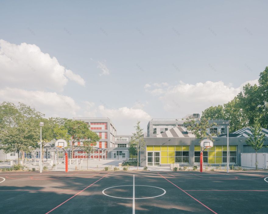 Anne Frank 中学改造丨法国丨MARS Architectes-46