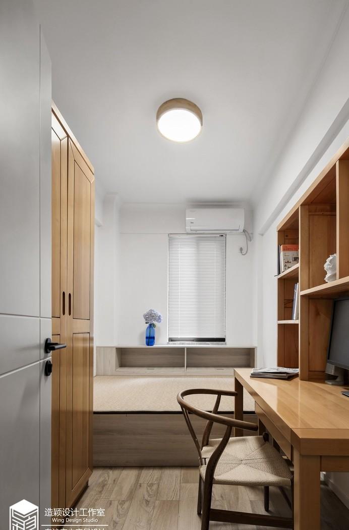 80㎡暗房翻新，简约禅意空间的逆袭-12