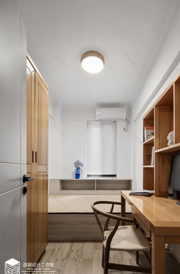 80㎡暗房翻新,简约禅意空间的逆袭-12