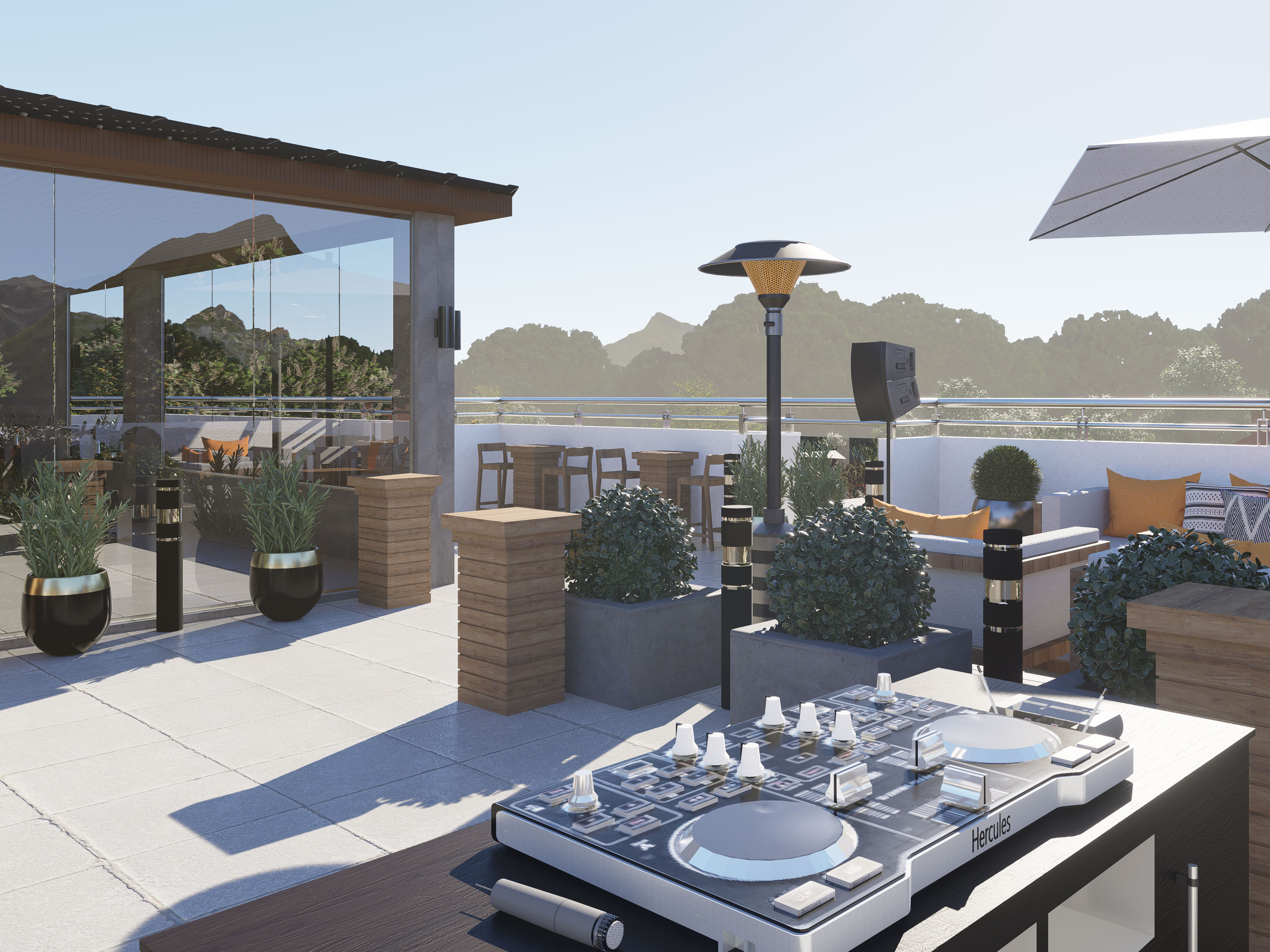 Roof Top Bar Design-17