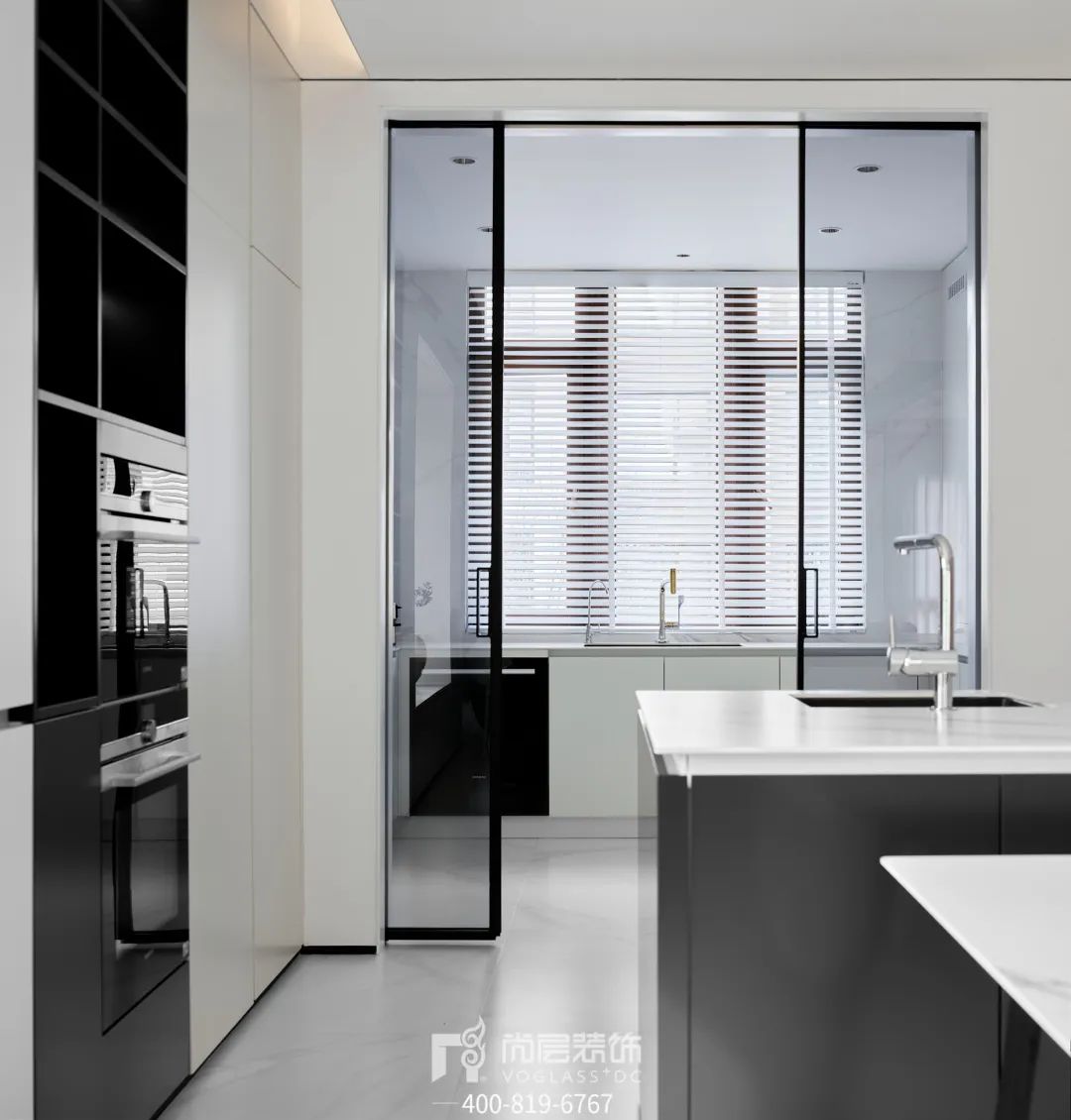 兴创荣墅｜300㎡叠拼别墅设计，「净」与「静」的交织律动-150