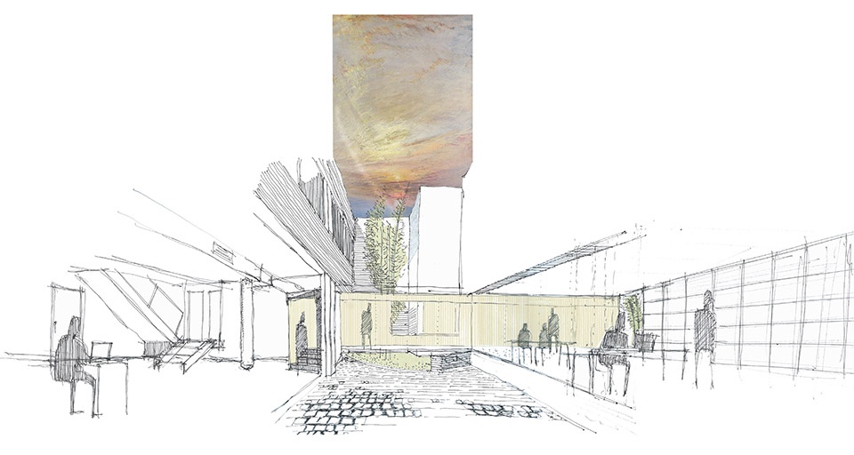 西班牙 Córdoba 街区内院办公室 · 光与影的游戏-7