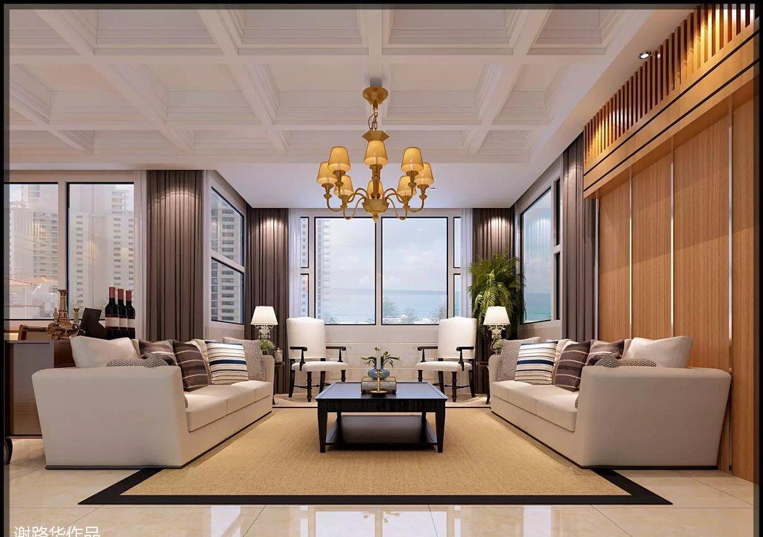 谢路华会所空间 | 打造休闲宜居的门厅客厅-5