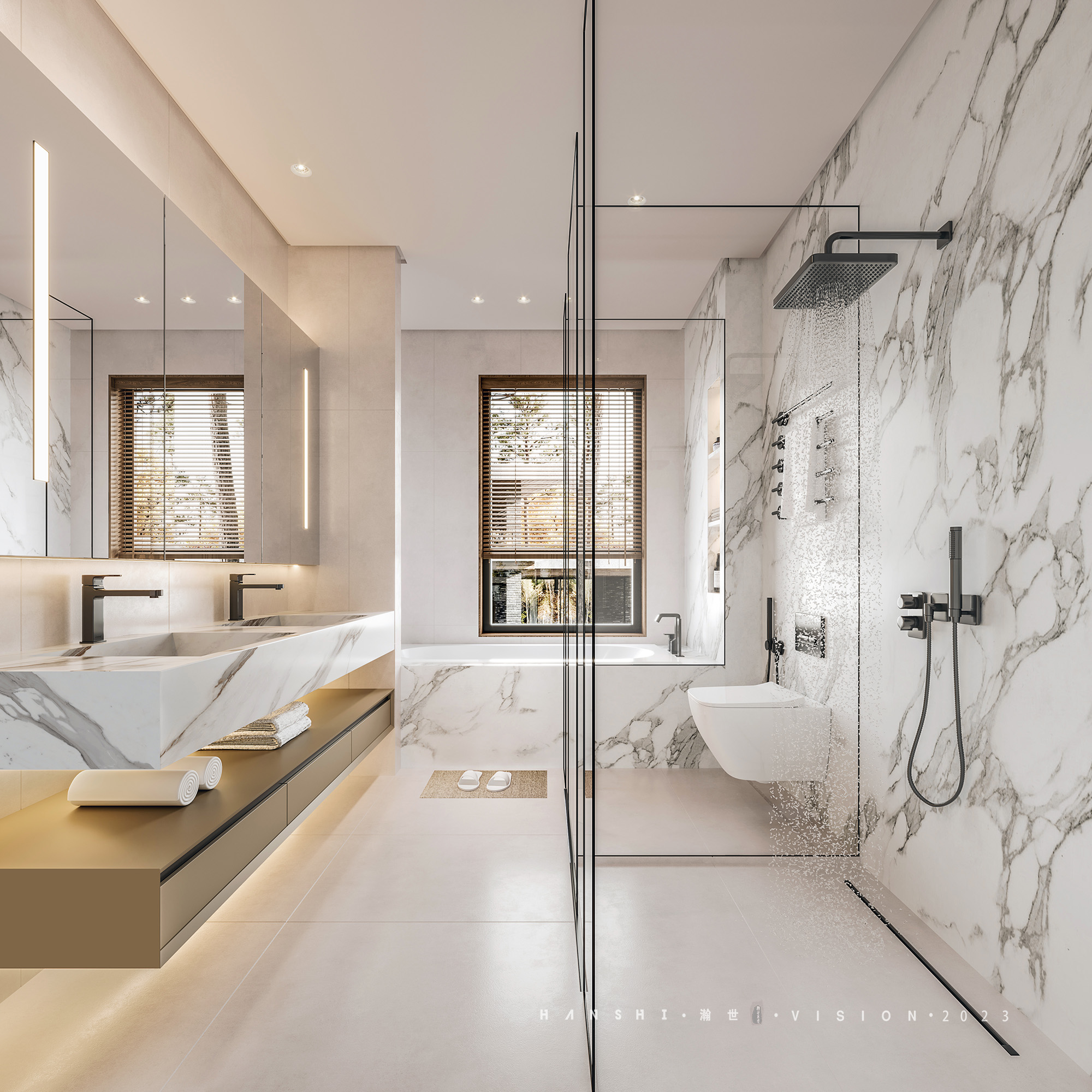 现代简约家装一瀚世表现-8