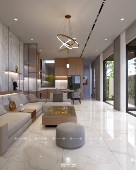 Open Sanctuary House | Living room open space