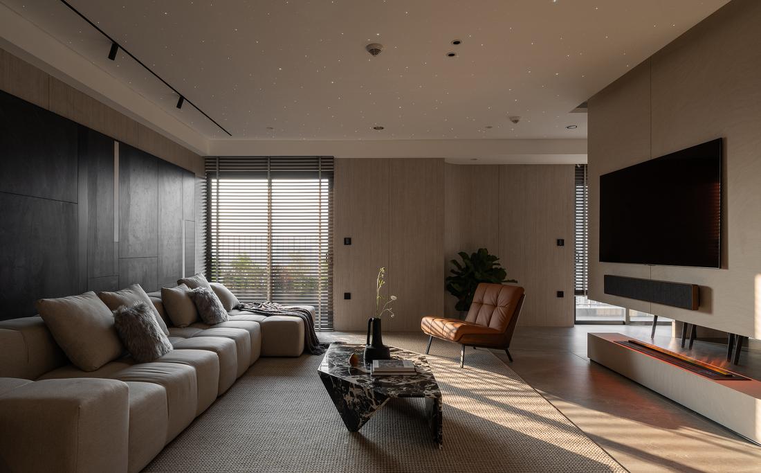 现代轻奢风新房装修项目-3