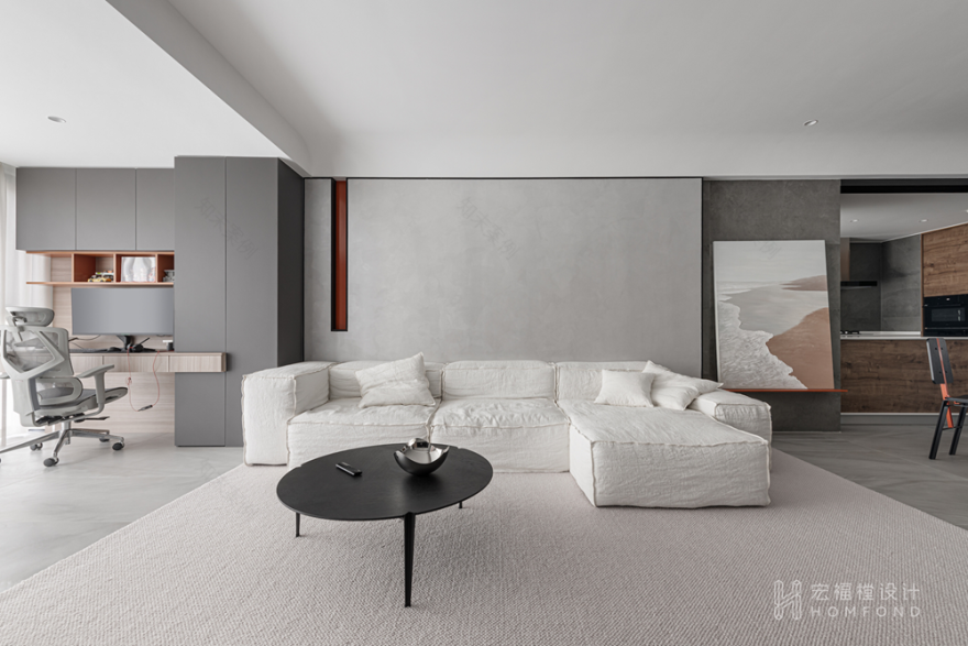 现代都市寓言 · 成都宏福樘设计打造开放舒适之家丨中国成都-43