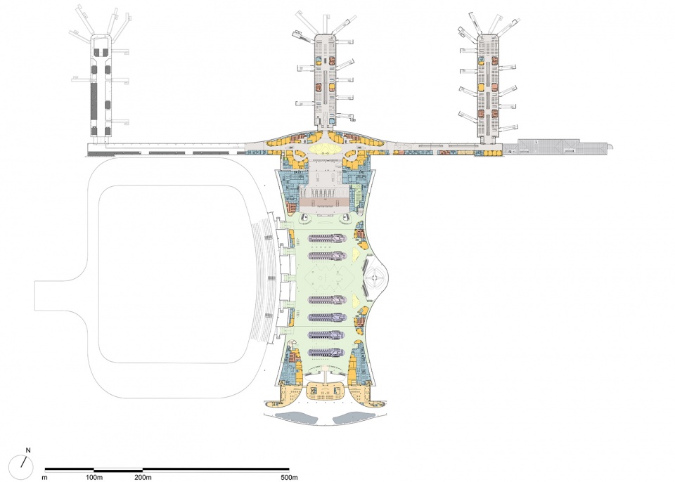 杭州萧山国际机场 T4 航站楼 | 莲下泛舟,桂雨飘香-126