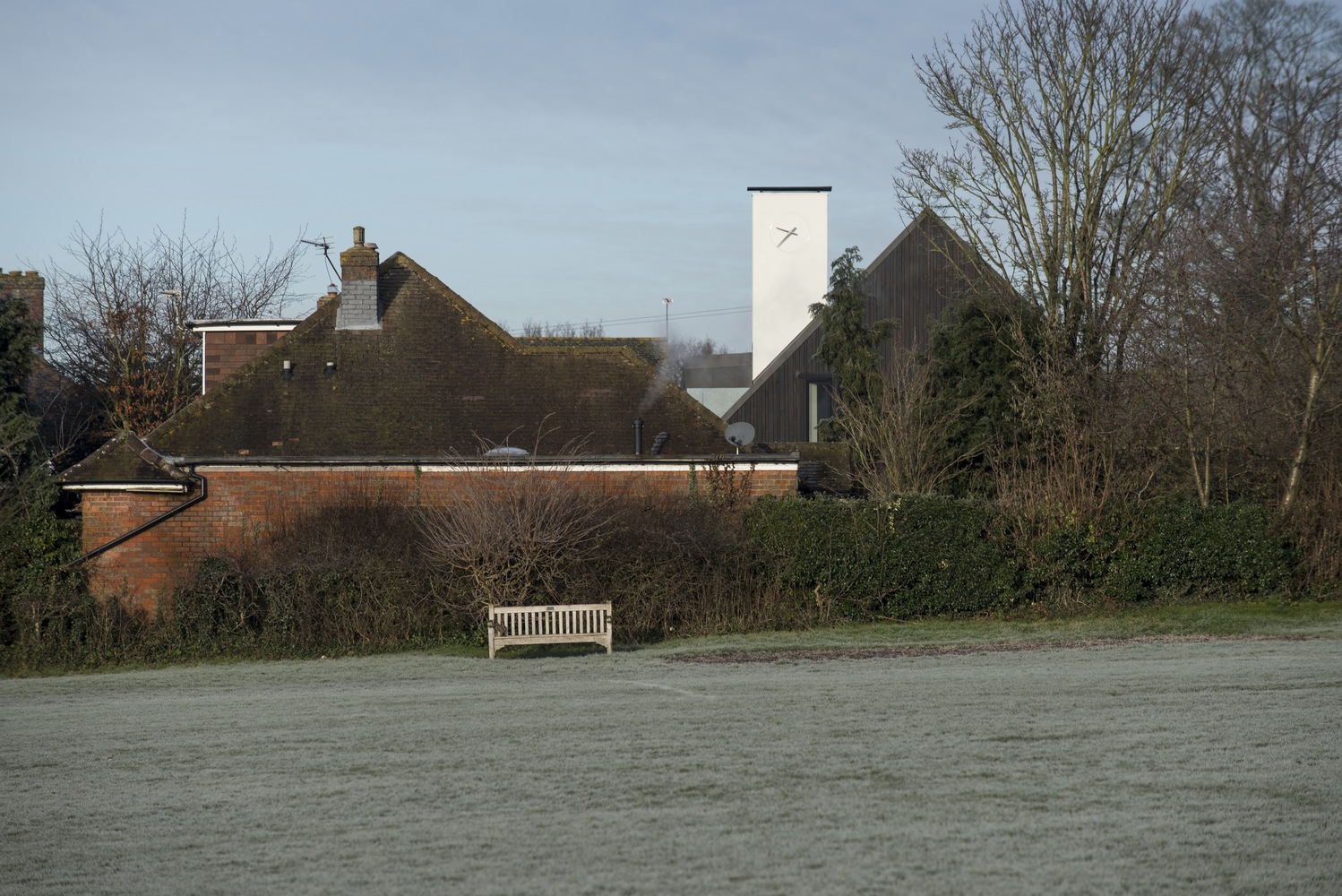 英国古阿梅舍姆保护区现代乡村风格住宅设计-61