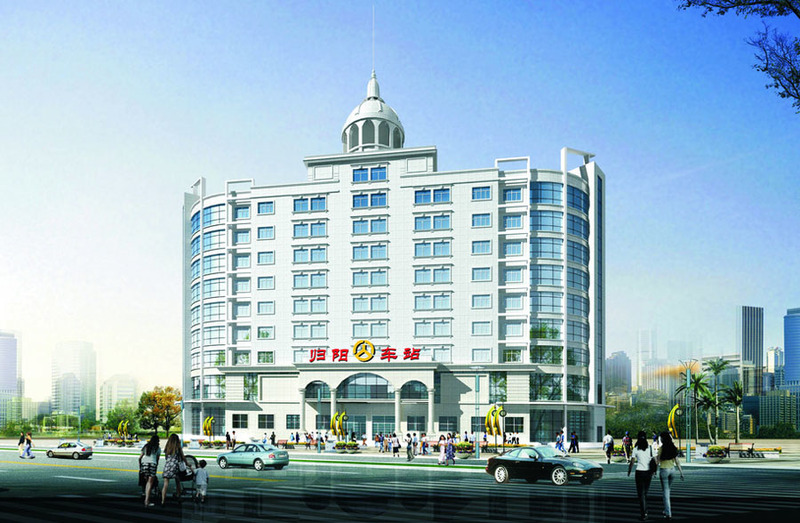 车站设计案例效果图2-3