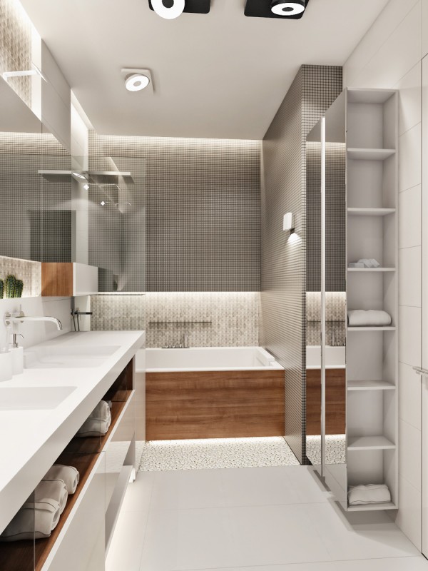 城市公寓室内装修项目丨乌克兰基辅-19