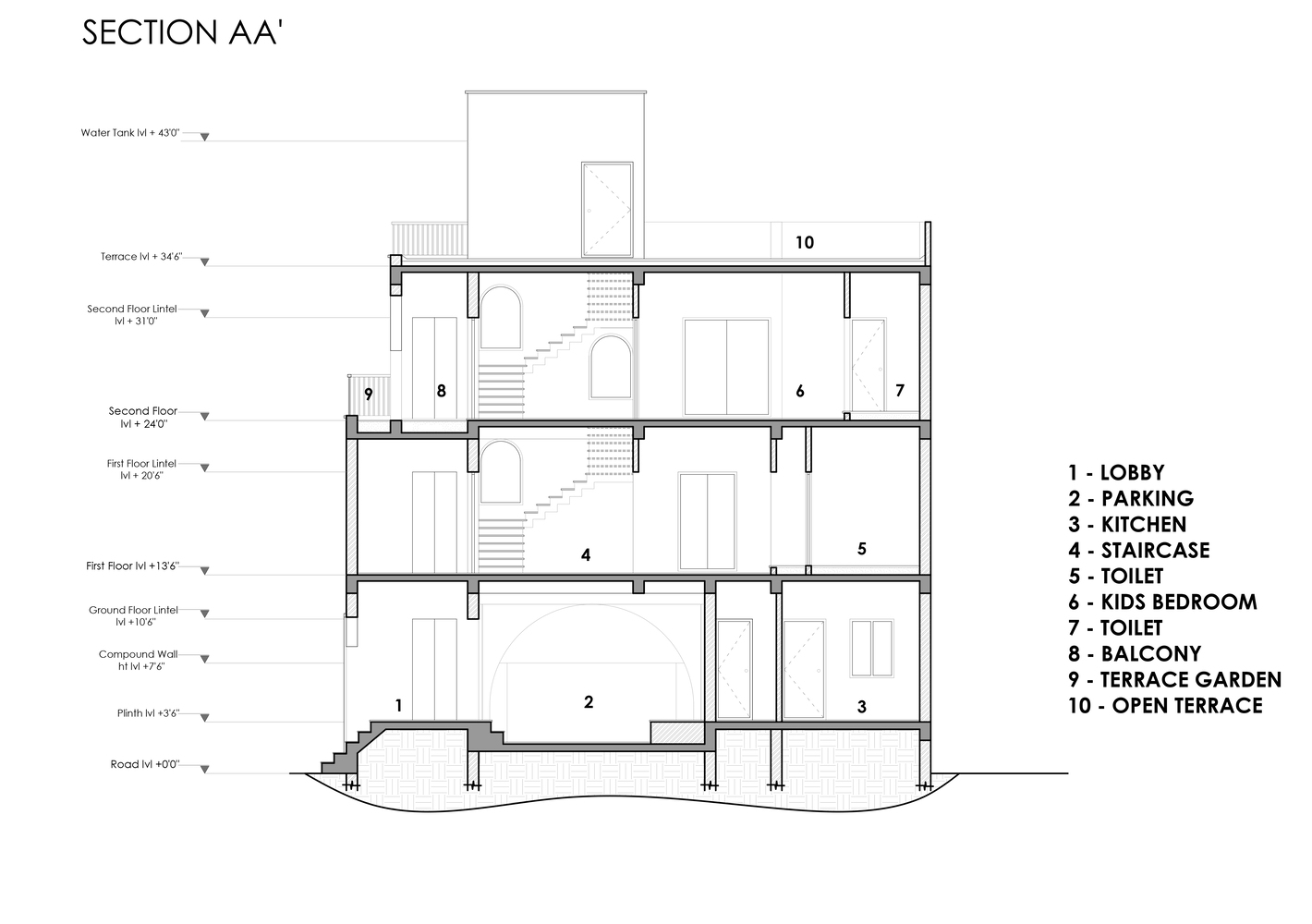 Archiabode 住宅设计丨印度金奈丨D.L.E.A.-49