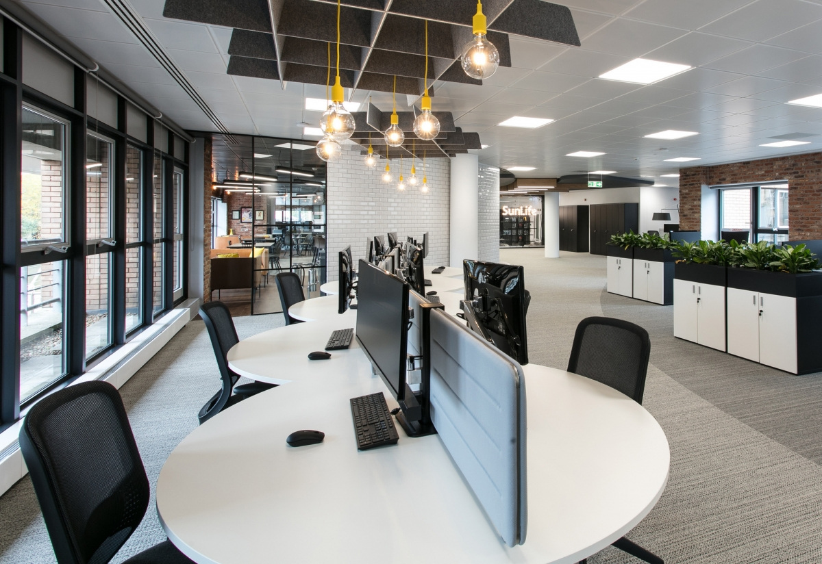 英伦金融公司 SunLife 现代办公室设计-12
