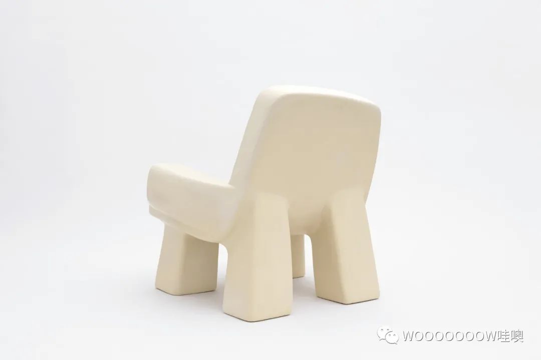 伦敦设计师 Faye Toogood 的软糖椅，极简主义与精湛工艺的完美结合-4