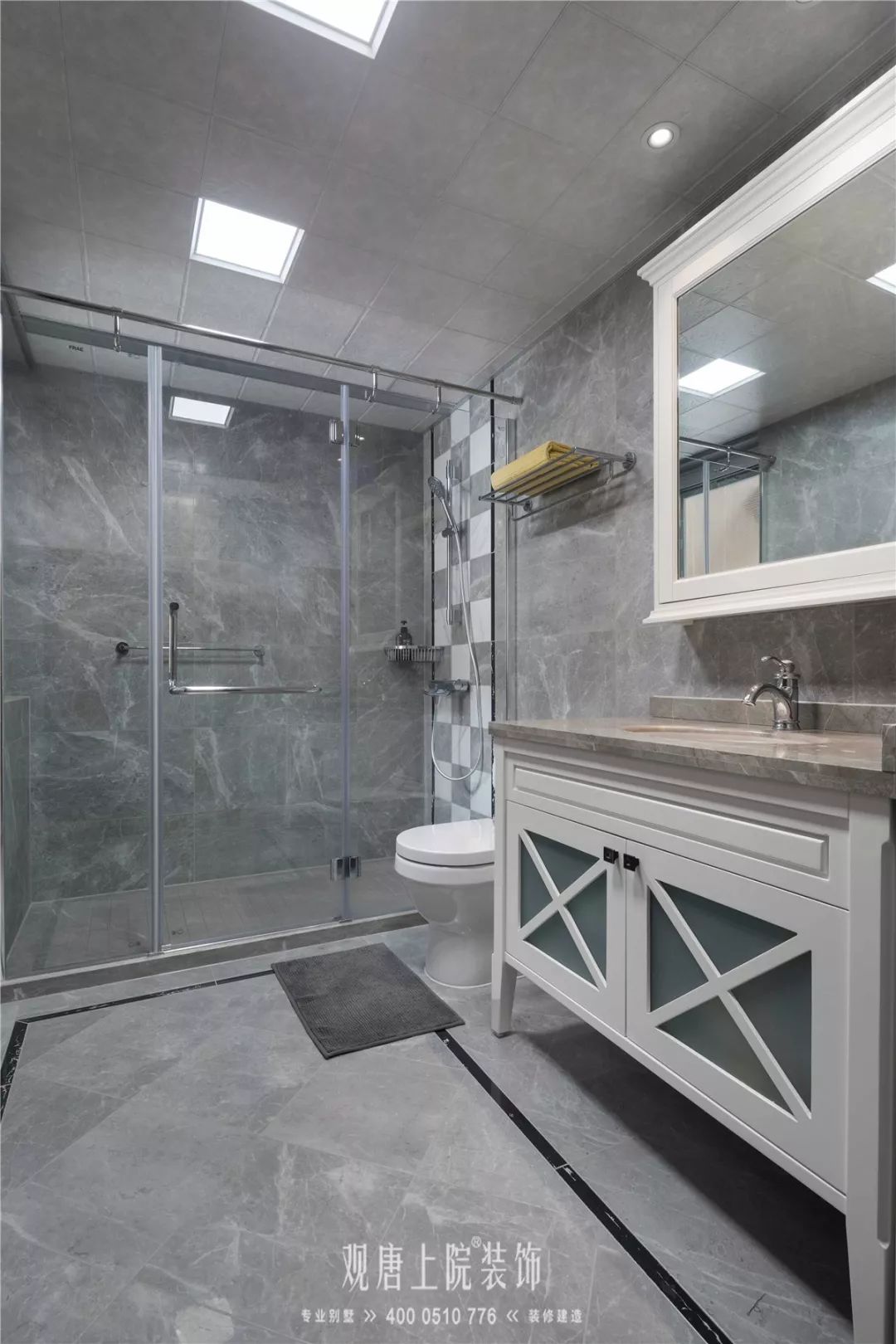 观唐上院解磊 | 香槟花园 150㎡美式中魂,定制生活热爱-35