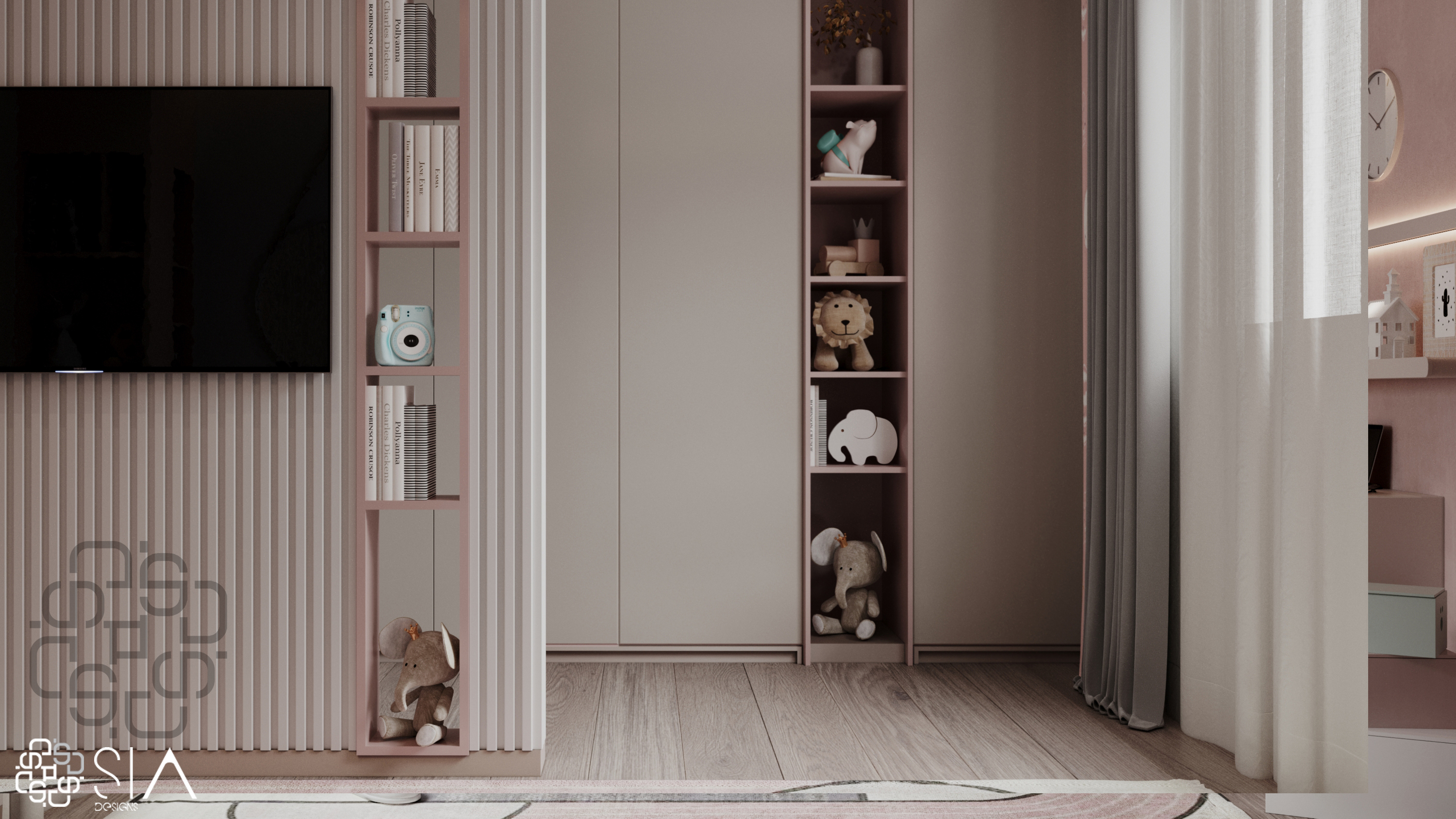 GIRLY BEDROOM | HYDE PARK-9