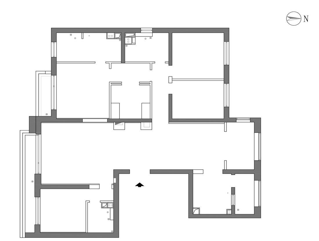 现代精致生活 · 220㎡“土豪风”精装房逆袭之路-67